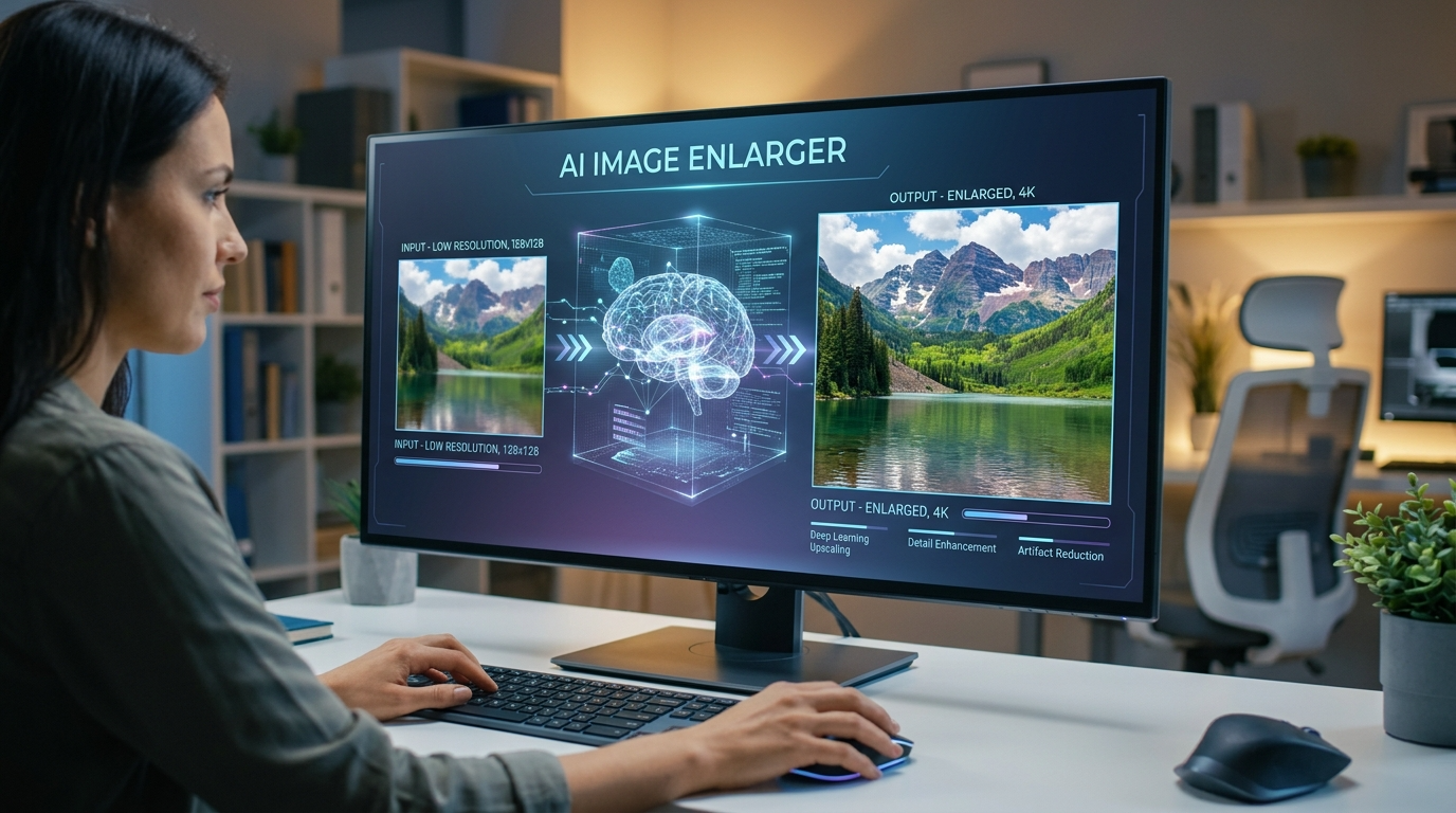 AI Image Enlarger Free for Bigger and Clearer Photos