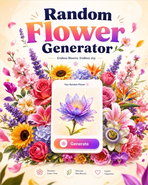 Random Flower Generator