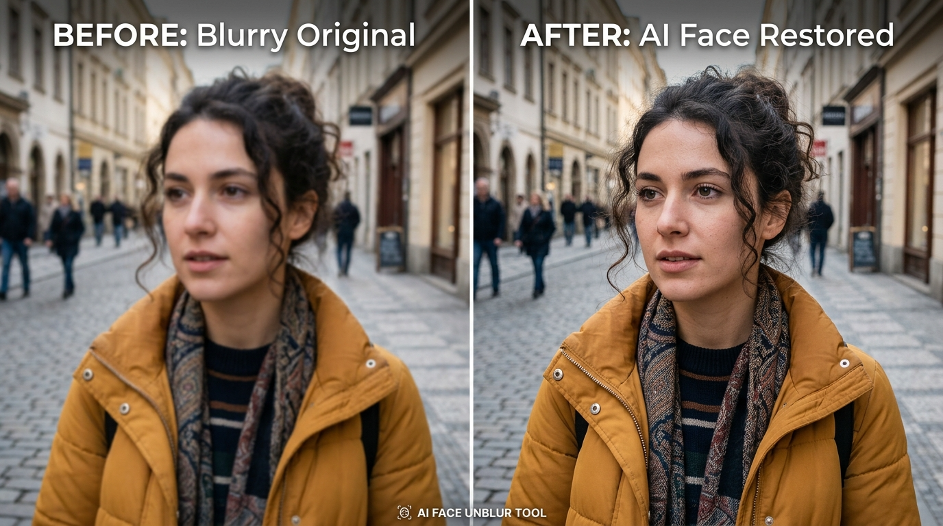 Unblur Portraits Instantly with AI Face Unblur Free