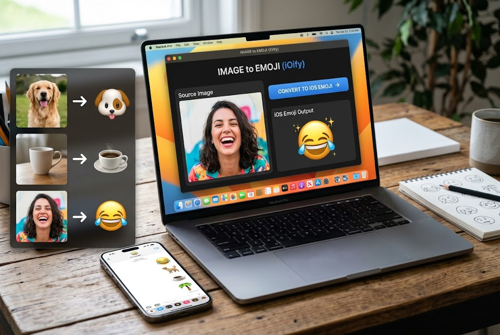 Turn Any Photo into a Fun Apple Style Emoji with AI
