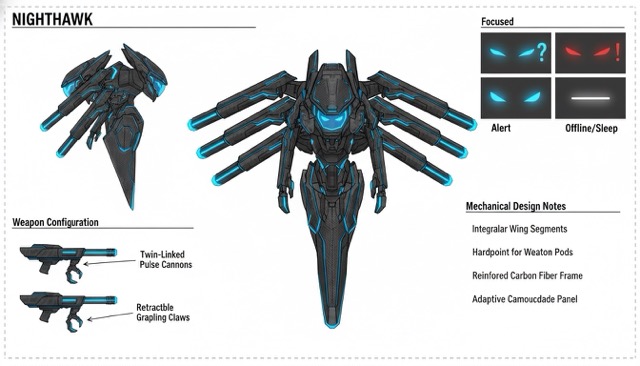 One-Click Murder Drones Character Creation
