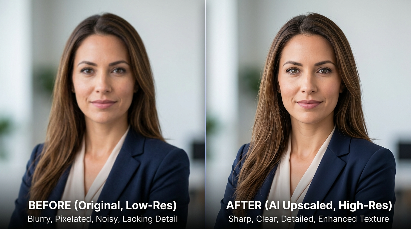 Restore Old or Small Images for Reuse