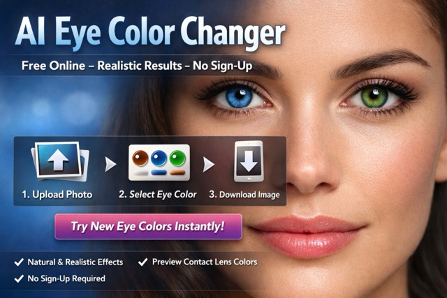 AI Eye Color Changer