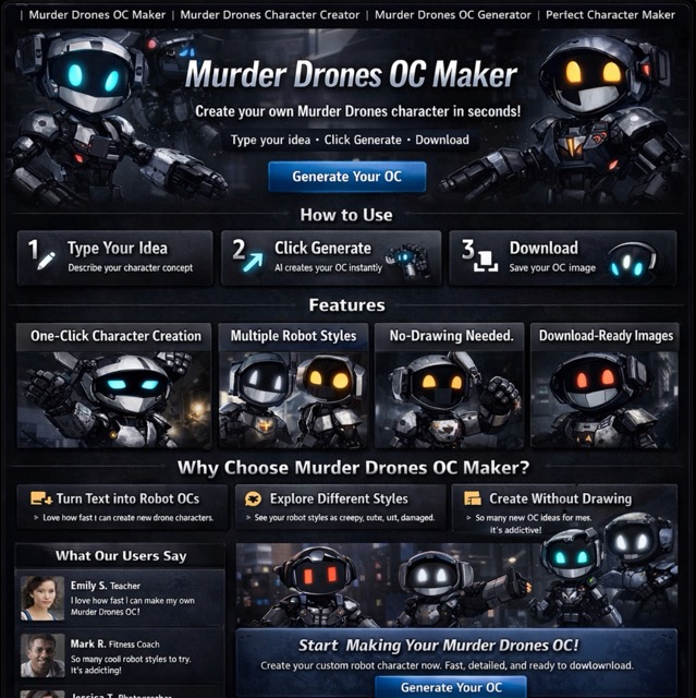 Murder Drones Maker