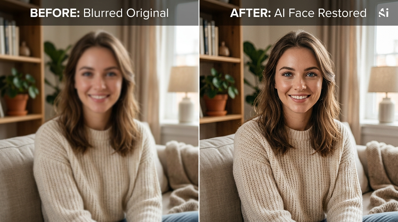 Fast Face Enhancement for Creative and Business Use