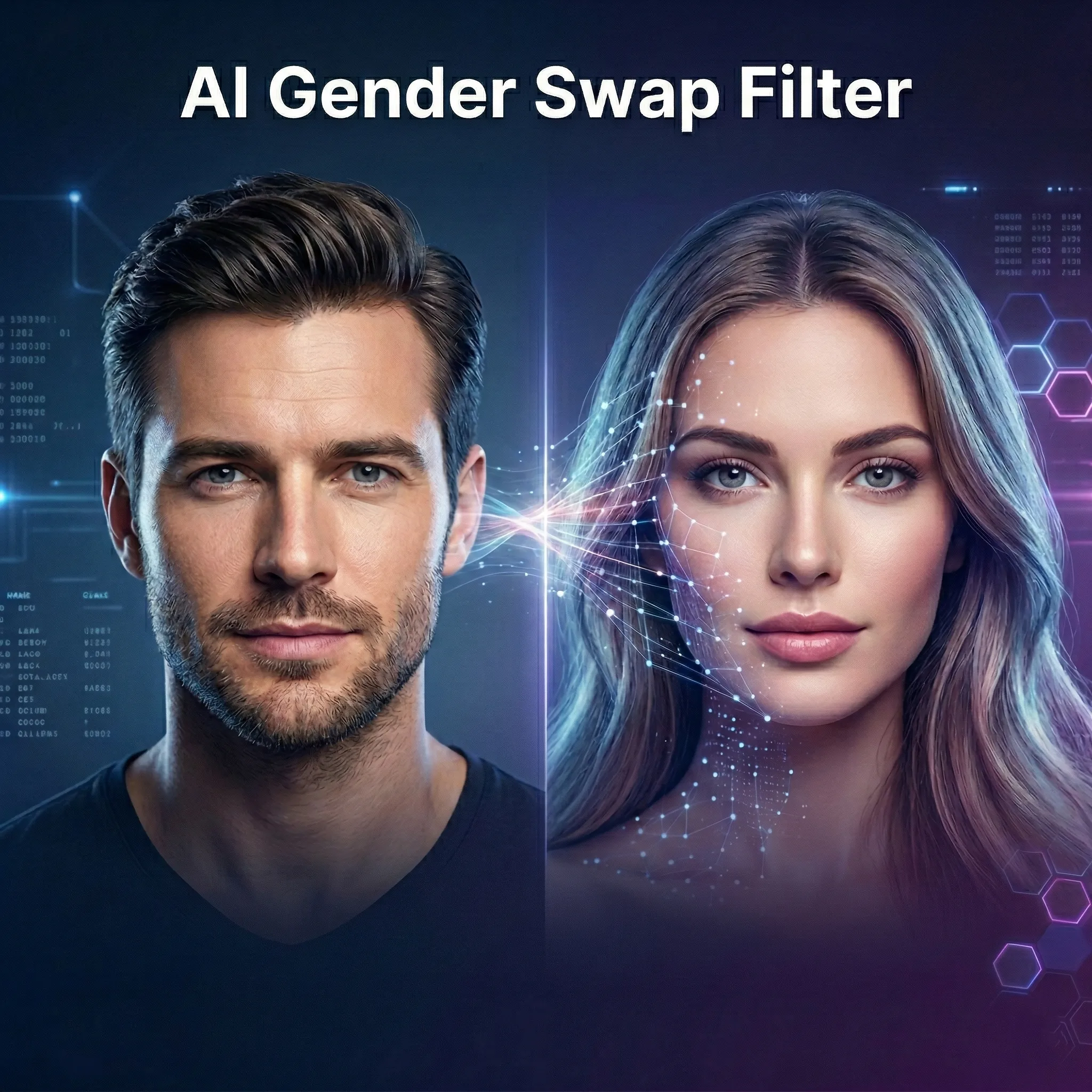 AI Gender Swap Filter