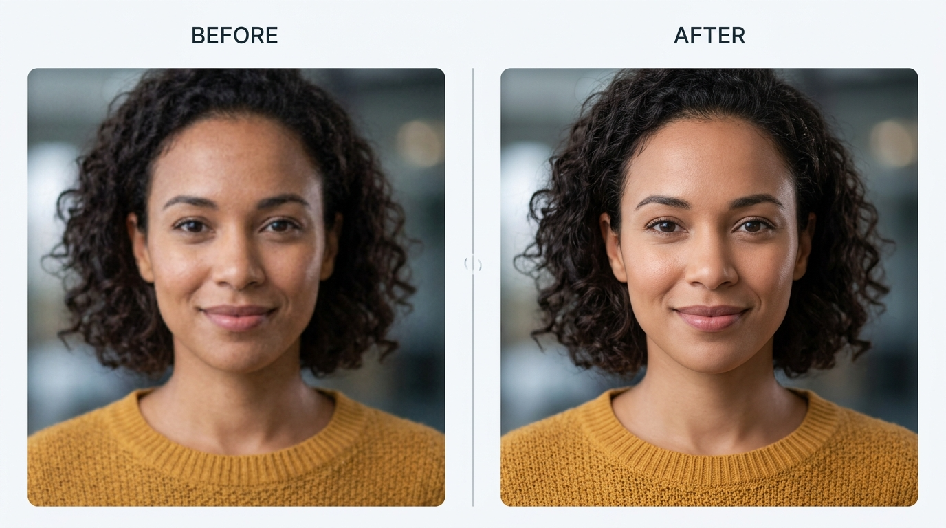 Enlarge Images Without Losing Identity