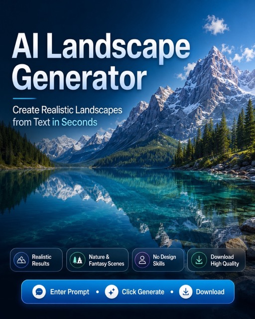 AI Landscape Image Generator