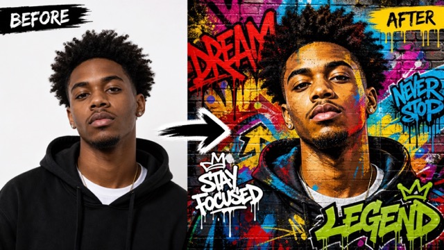 Turn Text, Names, Logos, and Ideas into Graffiti Art Fast