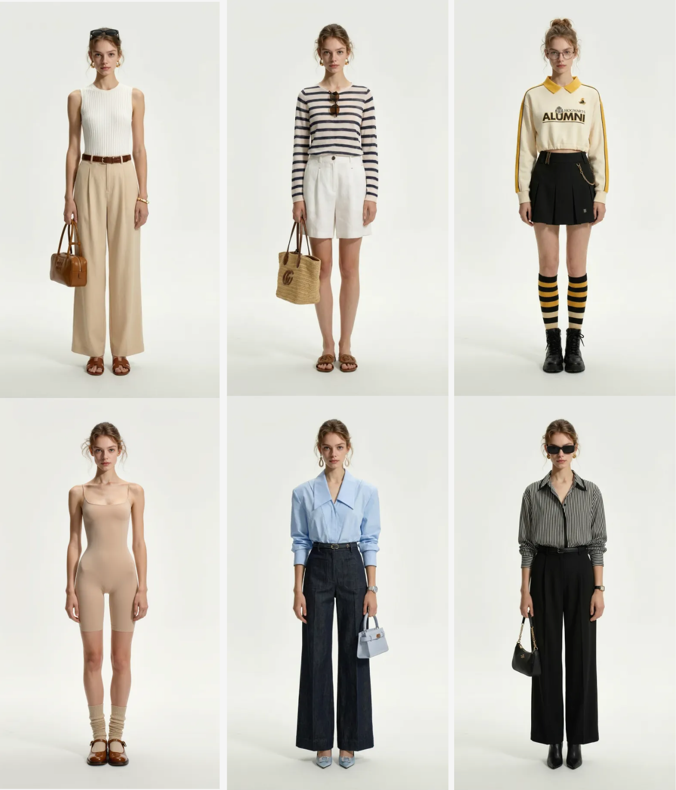 AI model outfit try-on