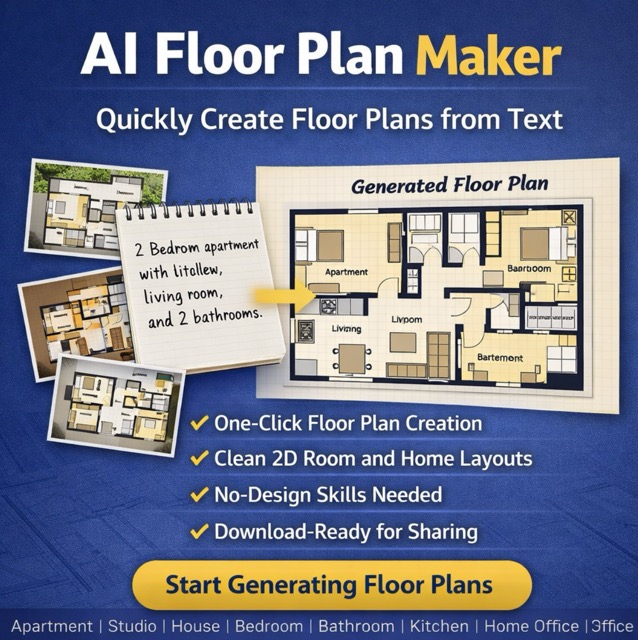 AI Floor Plan Maker