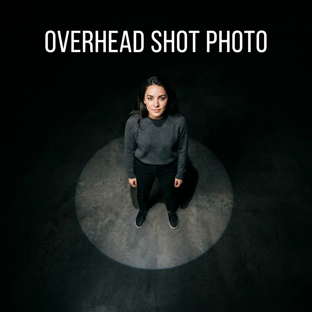 Overhead Shot Photo AI