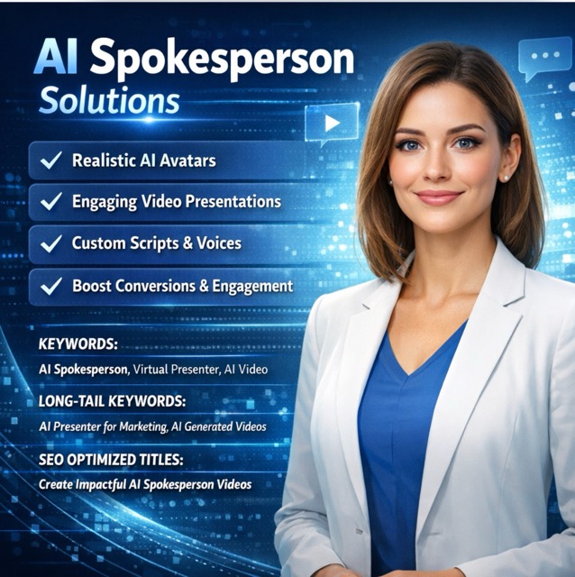 AI Spokesperson Generator
