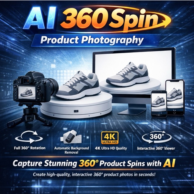 AI 360 Spin Multiple Image