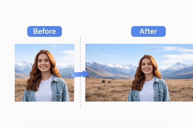 Stretch an image without cropping
