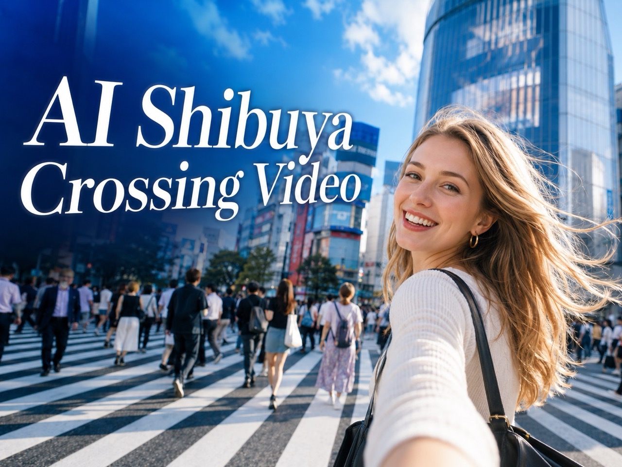 AI Shibuya Crossing Video